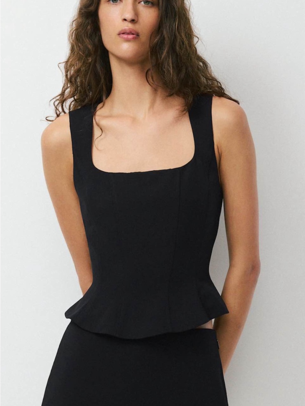 Aritzia Wilfred Rhodora bustier